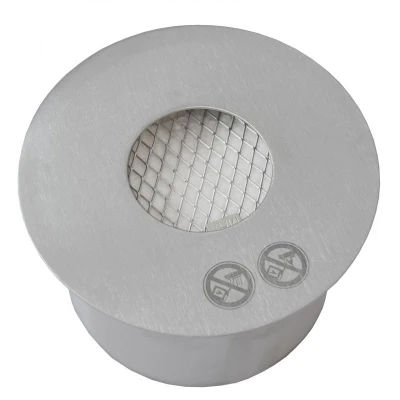 Ronde bio-ethanol brander (0,9 liter)|Bioethanolhaard-shop.nl Ronde brander met 0,9 liter capaciteit in roestvrij staal. Perfect voor doe-het-zelf biohaarden. Maat Ø: 12,5 x H: 9 cm