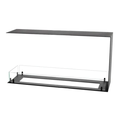 3-zijdige Room Divider 110 cm bio-ethanol haard van Foco Foco Room Divider 1100 3-zijdige inbouw bio-ethanol haard