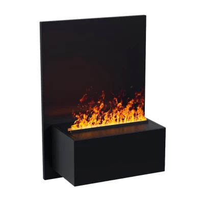 ScandiFlames Elektrische Brekke Zwarte Waterdamp Haard ScandiFlames Elektrische Brekke Zwarte Waterdamp Haard