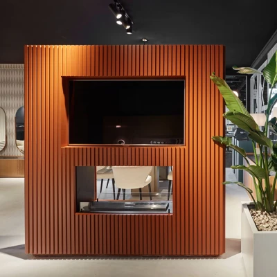 Bio-ethanol haard van bioethanolhaard-shop Foco Two 1000- 2-zijdige bio-ethanolhaard