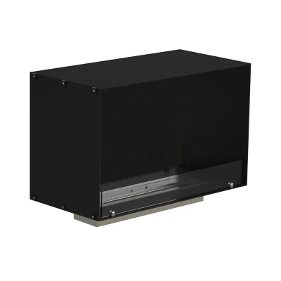 Foco One 800 - 1-zijdige bioethanol haard voor inbouw