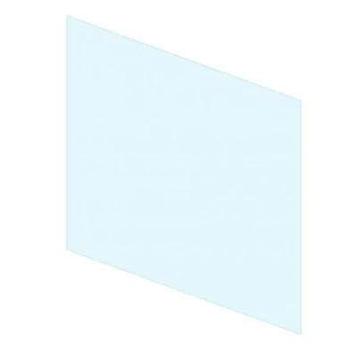 Volledig glas aan een kant 1000 mm | Bioethanolhaard-shop Eenzijdig volledig glas - 1000 mm