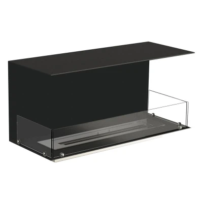 Bio-ethanol haard van Bio Fireplace Group Foco Three 1000 - 3-zijdige inbouw bio-ethanol haard