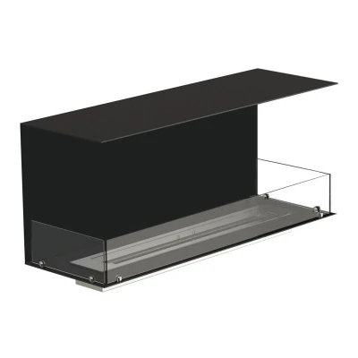 Bio-ethanol haard van Bio Fireplace Group Foco Three 1200 - 3-zijdige inbouw bio-ethanol haard