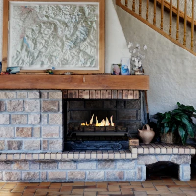 ScandiFlames Rooster XL ScandiFlames Rooster Xl - 80 cm wijd bio-ethanol haard inzet