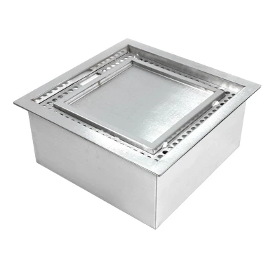 Vierkante brander van 5 L