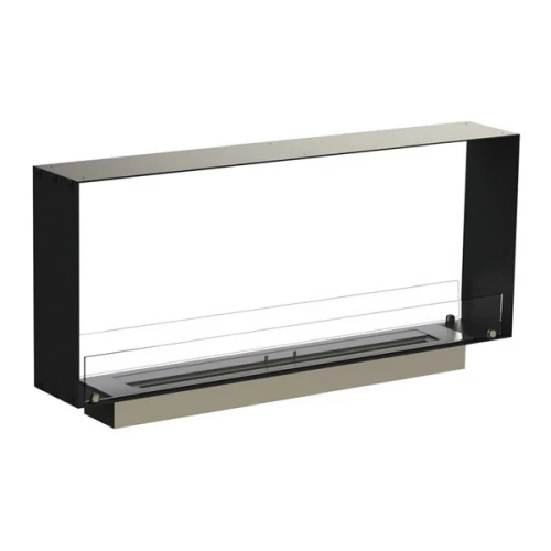 Foco Two 1200 Slim  - Smal 2-zijdige inbouw bioethanol haard