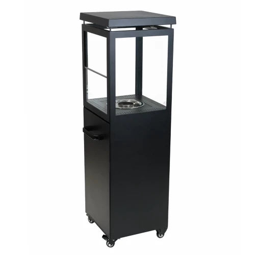 Muztag Premium Fire Paris Zwart - Buiten Bio-ethanol haard