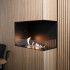 Foco Corner 800 Right - Rechtsgerichte haard