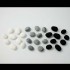 Keramische stenen 24 stuks - wit