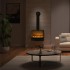 Safretti Magic-Fire Sogno Muurhangende waterdamp haard