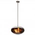 Stijlvolle cocoon bioethanol haard staal