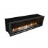 Slimline Firebox 1100 Icon Fires geborsteld staal