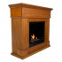 Traditionele Bio-ethanol haard Open haard met houtafwerking