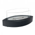 Slimme en moderne ovale tafel bio-ethanol haard