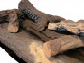 Inzetbrander met keramisch hout