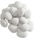 Keramische stenen 24 stuks - wit