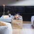 Inbouwmodule Cassette 500 waterdamphaard met sierhout om in te bouwen