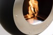 Muur hangende Vellum Cocoon Fires in zwart