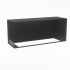 Foco Corner linkse 1500 waterdamp haard om in te bouwen