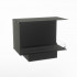 Foco Corner rechtse 500 waterdamp haard om in te bouwen