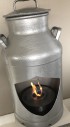 Ronde bio-ethanol brander met een capaciteit van 2,5 liter. Maat Ø: 19 x H: 10 cm.