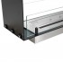 Foco Two 1000 Slim - Smalle 2-zijdige inbouw bio-ethanol haard
