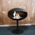 Cocoon pedestal zwart voetstuk