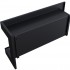 Hoek biohaard met rechtse opening van 90 cm.