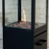 Murcia design terraswarmer op glasflessen van Muztag