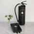 Nordic Flame Blusdeken in Zwart Design box