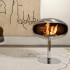 Cocoon pedestaal bio-ethanol haard staal