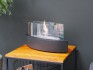 Slimme en moderne ovale tafel bio-ethanol haard