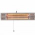 Vigo muur hangende terrasverwarming 1500 Watt